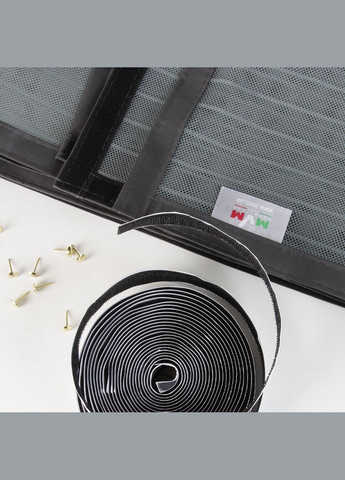 Москітна сітка для дверей MVM на магнітах 72х220 см Титан (MN-720 T) МВМ (365280900)