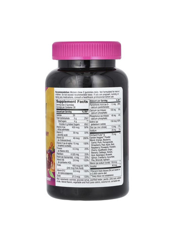 Комплекс вітамінів Alive!® Women's Multi Gummy - 60 gummies Nature's Way (288677387)