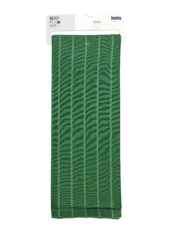 Рушник кухонний Сora Полоска 12821 70x50 см темно-зелений Kela комбінований