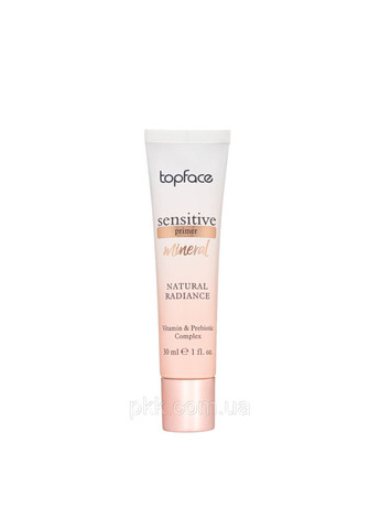 Праймер для обличчя Sensitive Mineral PT567 № 002 Natural Radiance Натуральне сяйво TopFace (306091039)
