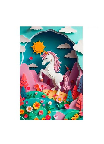 Пазл "Единорог" 160 элементов 40047, 40-летний юбилей Трефл/Искусство из бумаги, в коробке (5900511400472) Trefl (369422088)