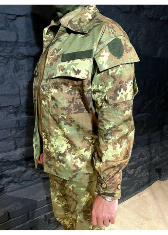 Военный летний костюм форма (китель + брюки) Мультикам 50 No Brand