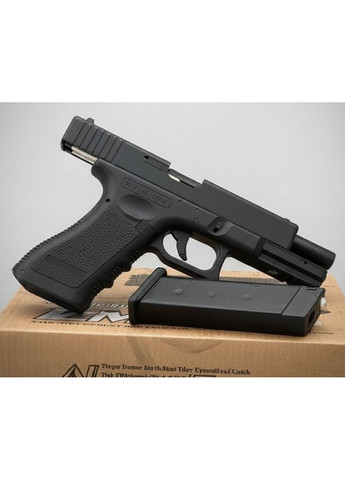 Детский пистолет Глок ZM17 Glock 18C Задержная задержка, полная разборка, шарики 6 мм Galaxy (363319818)