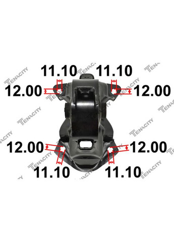 Подушка двигателя задняя AWSMI1129 Galant 2.4 2003–2012, MR234837 Tenacity (364836109)