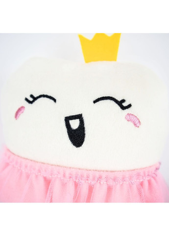 Мягкая игрушка Зубики парочка 18 см плюшевая игрушка для детей от 3 лет подарок на первый зубик ProDobro (366030683)