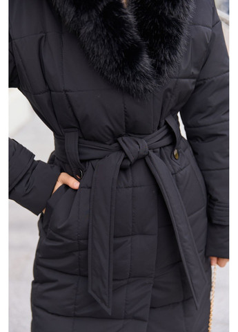 Чорне зимнє Пальто MN