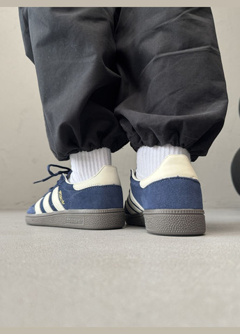 Кросівки жіночі Adidas Spezial Handball blue | Адідас Спеціал сині No Brand сині демісезони (316091095)