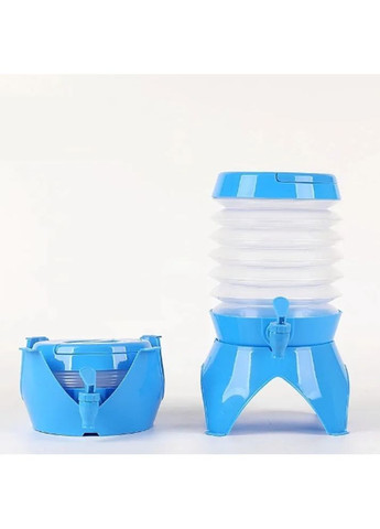 Диспенсер складной с краником EB-18425 3.5 л синий Edenberg (368293341)