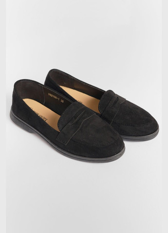Туфлі-лофери жіночі чорного кольору Let's Shop (292548828)