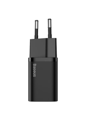 Зарядний пристрій (CCSP020101) Baseus Super Si Quick Charger 1C 25W Black (370019200)