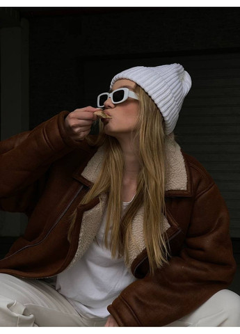 Шапка унисекс бин в рубчик JUGO LOVELY (364686732)