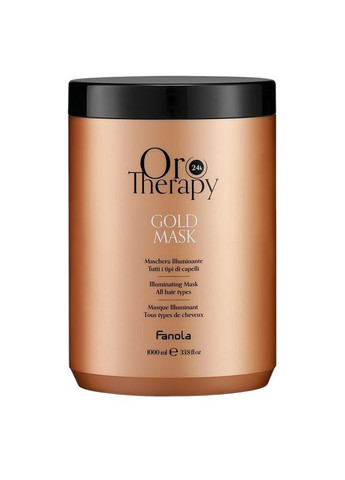 Набор по уходу за волосами Увлажнение и Блеск Oro Therapy шампунь 1000мл., маска 1000мл, спрей 200 мл Fanola (337989287)