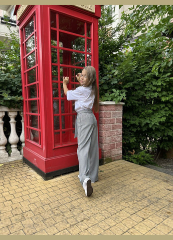 Черно-белые праздничный, повседневный, коктейльный, классические брюки No Brand