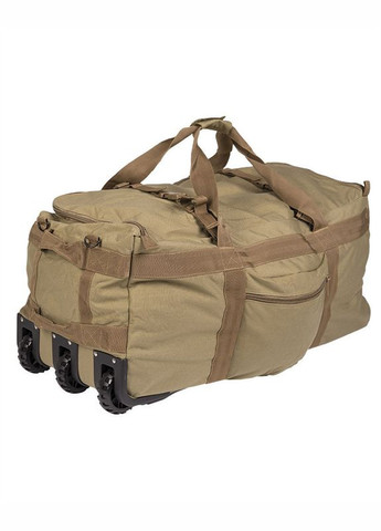 Сумкарюкзак тактический Сумка-рюкзак на колесах KAMPFTRAGESEESACK M.ROLLEN COYOTE (13854005-118) Mil-Tec (293948451)