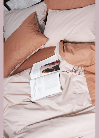 Комплект постільної білизни Бязь Gold Люкс «» Сімейні 143х210х2 наволочки 2х50х70 (MS-820004576) Moon&Star Brown Blanc (293147736)