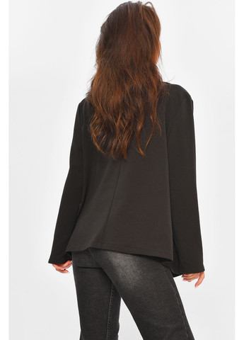 Кардиган жіночий однотонний чорного кольору Let's Shop (366063184)