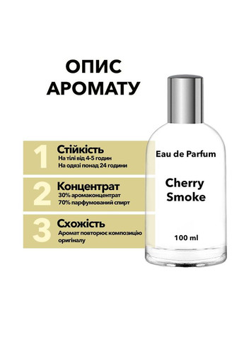 Tom Ford Cherry Smoke парфумована вода аналог 100 мл у скляному флаконі No Brand (361861944)