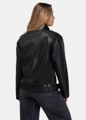 Чорна куртка-косуха жіноча h-200-1 чорна 345422 косуха Power