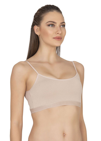 Жіночий бавовняний топ на тонкій бретельці Ozkan (333829073)