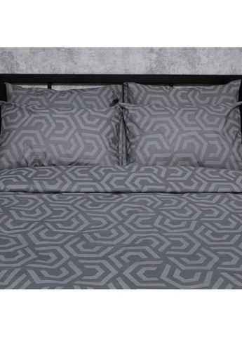 Комплект постільної білизни Бязь Gold Люкс «» Полуторний 143х210 наволочки 2х40х60 (MS-820007225) Moon&Star Urban Style (356115875)