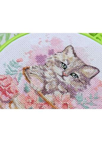 Набор для вышивки крестиком "Чайка" AHM-077 с пяльцами. No Brand (330606037)