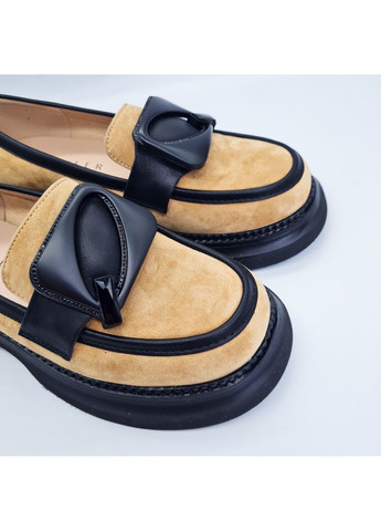 Danler Лоферы (р) Велюр 0-1-1-F-1403-XS-363-Z-83-AMA-0 бежевый з, украина — (364658482)