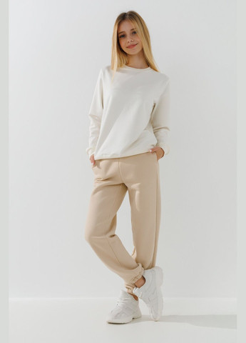 Светло-бежевые спортивные демисезонные брюки LAWA