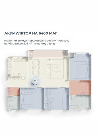 Робот-пилосос Bot L50 Pro Ultra White (RLL84CE) Dreame (341490103)