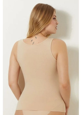 Майка жіноча бавовняна бежева Sevim — 363059170