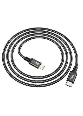 Кабель Type-C to iP 3A, 20W, 2m, nylon, aluminum connectors, (6931474752208) Hoco X14 (372676501)