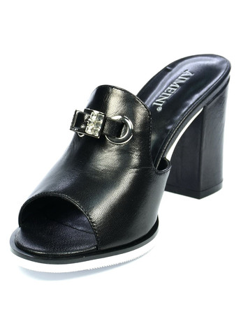 Черные шльопанці Aimeini