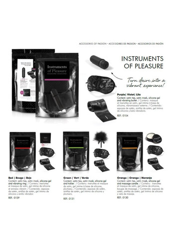 Подарочный набор Indiscrets INTIMACY LOVE (black) Bijoux (297131112)