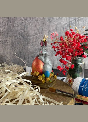 Воскова свічка - Великодній зайчик з яйцем 5Candles (322347153)