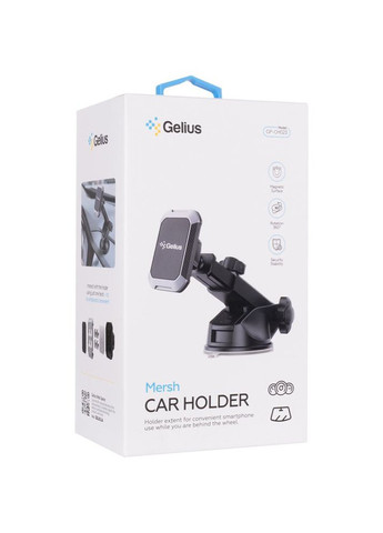 Держатель для телефона в машину Mersh GP-CH023 / Автомобильный держатель для телефона на присоске Gelius (370268423)