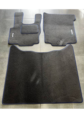 Ворсові килимки в салон для DAF 105 АКПП ДАФ 105 АКПП Сірі Beltex XF (360615694)