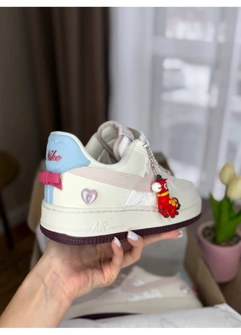 КРОССОВКИ ЖЕНСКИЕ NIKE AIR FORCE VALENTINES 2026 НАЙК АИР ФОРС No Brand комбинированные демисезоны (391051267)
