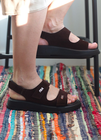 Босоніжки жіночі за натуральної коричневої замші Zlett 2236/1 (340405806)