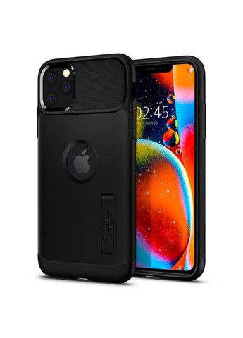 Чехол-накладка Slim Armor для Apple iPhone 11 Pro Black (077CS27099) Spigen (370618568)