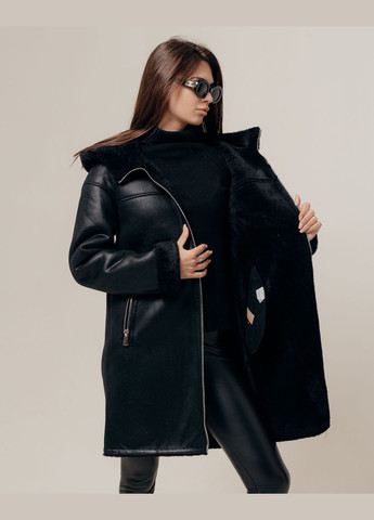 Дубленка двусторонняя черный RR Designer (307059419)