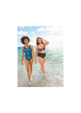 Комбинированный купальник слитный на подкладке для женщины creora® 349186 бикини Esmara С открытой спиной, С открытыми плечами