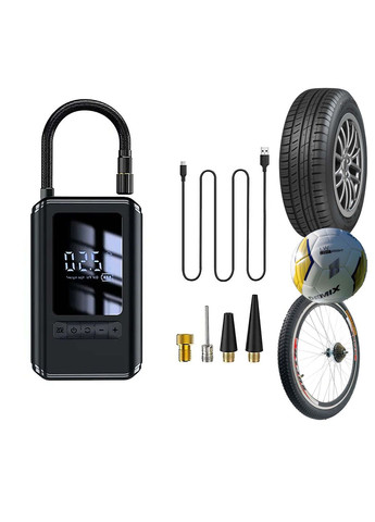 Насос автомобильный 130 USB MSAL комбинированный 25л/мин Black Profi (369766283)