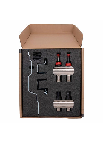 Коллектор с расходомерами Forte 1" 2 выхода SD Forte SF001W2 (341326328)