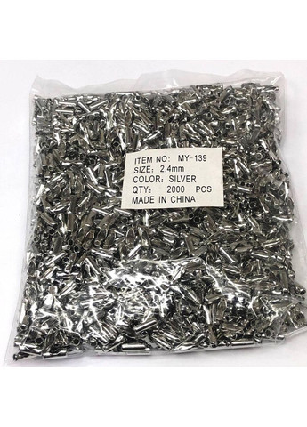 Затискач для кулькового ланцюжка 2,4 мм Plus-plus (354793996)