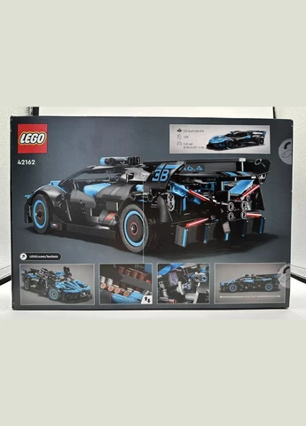 Машинка-конструктор Technic Bugatti Bolide 42162 905 деталей Lego (387647319)