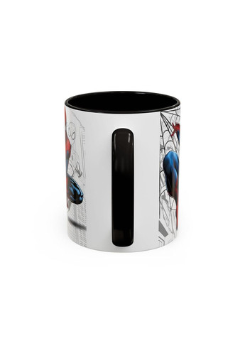Чашка с принтом "Spider-Man: Комикс-экшен" 330мл No Brand (368671586)