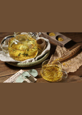 Квітковий трав'яний чай Ромашка квіти, банка 25г (натуральний органічний чай без домішок-сушені квіти) OSM (322777470)