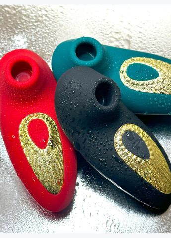 Потужний жіночий вібратор 10 режимів всмоктування і точки g вакуумний стимулятор клітора червоний No Brand (339092323)