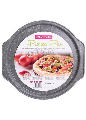 Форма-противень для выпечки пиццы углеродная сталь антипригарная для домашнего использования противень для пиццы Kamille (368976883)