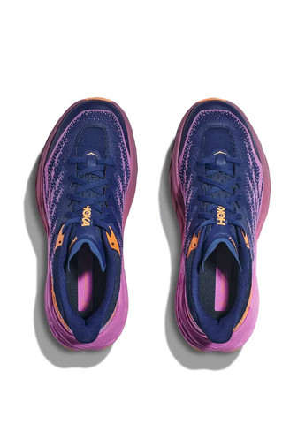 Фіолетові всесезонні жіночі кросівки 1123158 фіолетовий тканина HOKA