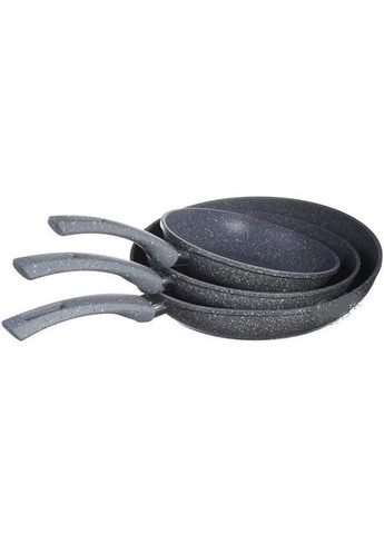 Кований набір сковорідок 1741 з мармуровим покриттям 3 предмети A-Plus (350349007)